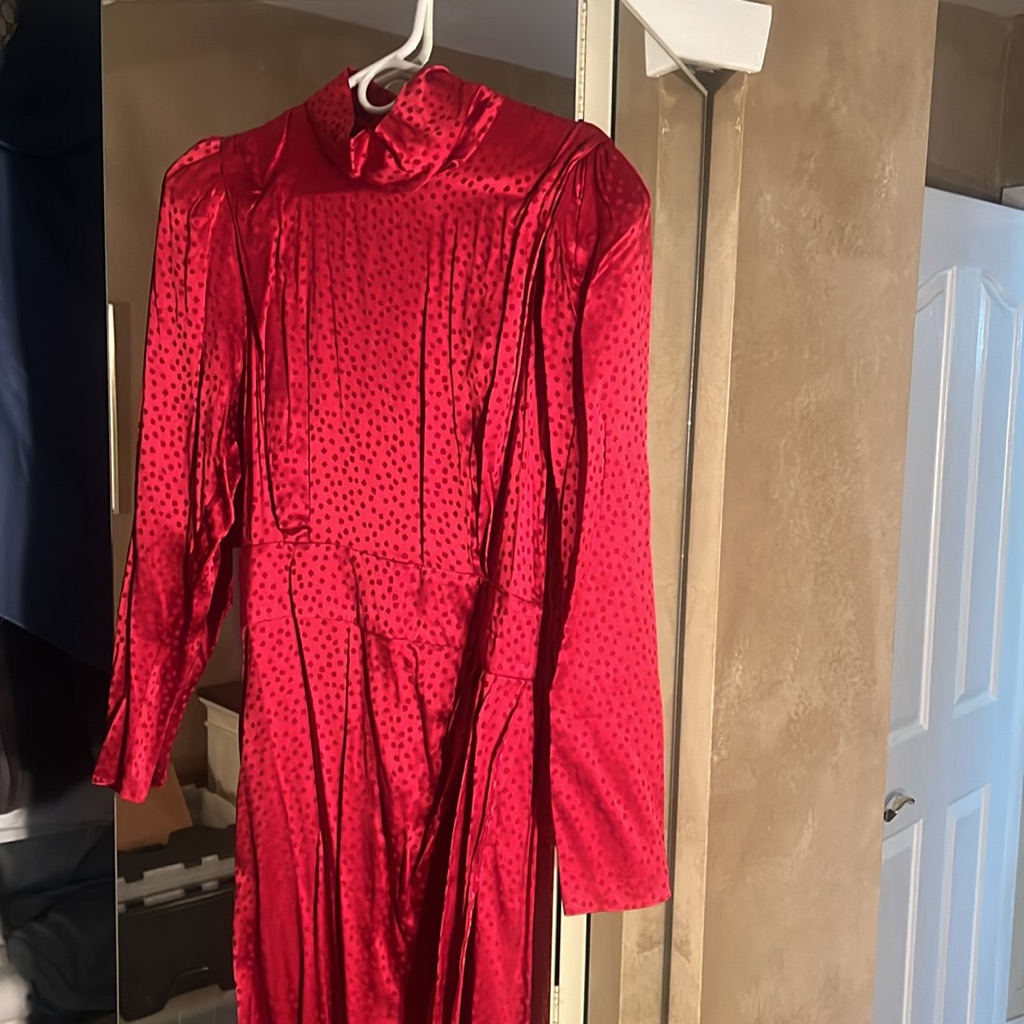 Ronny Kobo Dark Red Kaira High Neck